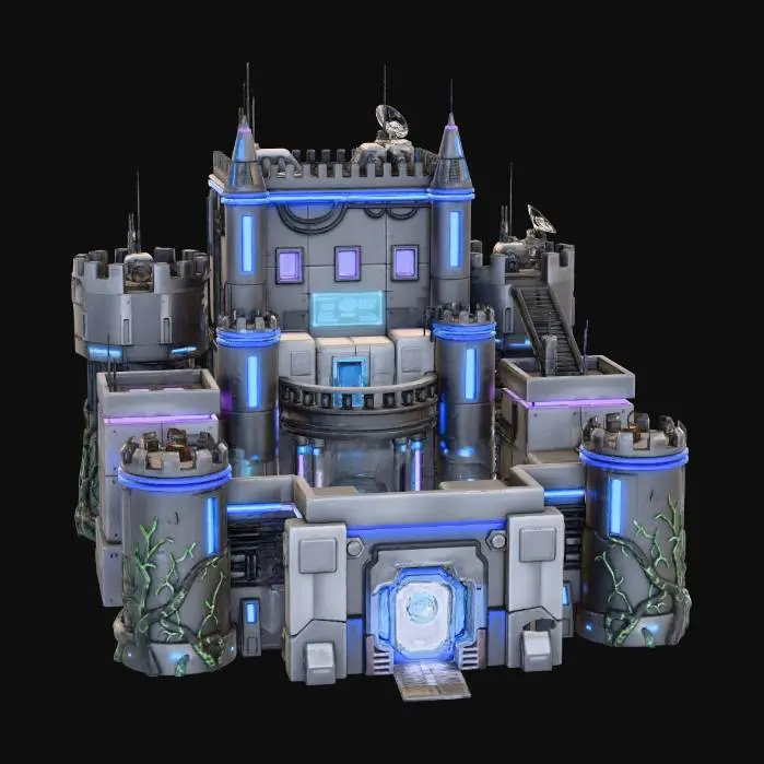 3D model for Neon Fortress X