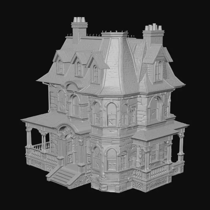 3D model for Evening Glow Mansion X