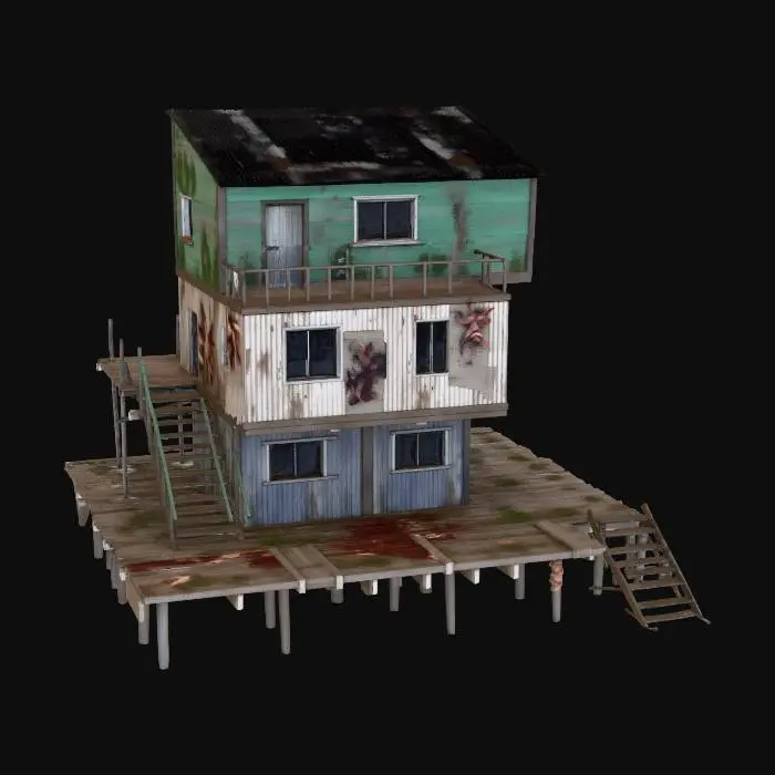 3D model for Shanty Dwelling