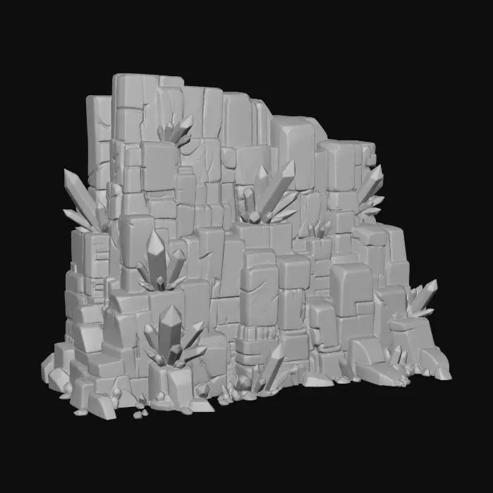 3D model for Emerald Gleam Wall