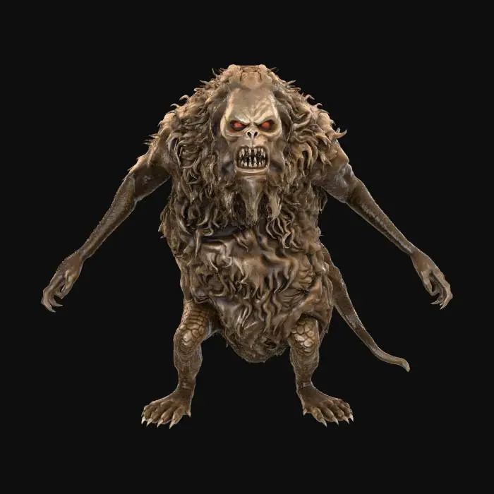 3D model for ShitMonster