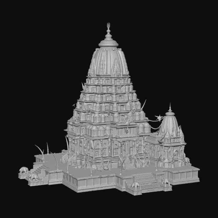 3D model for Temple of Shadows