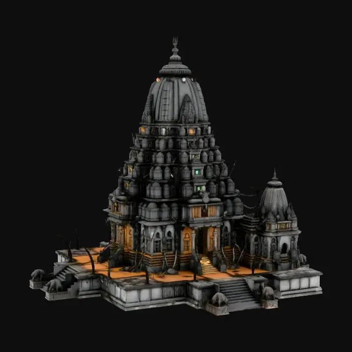 3D model for Temple of Shadows