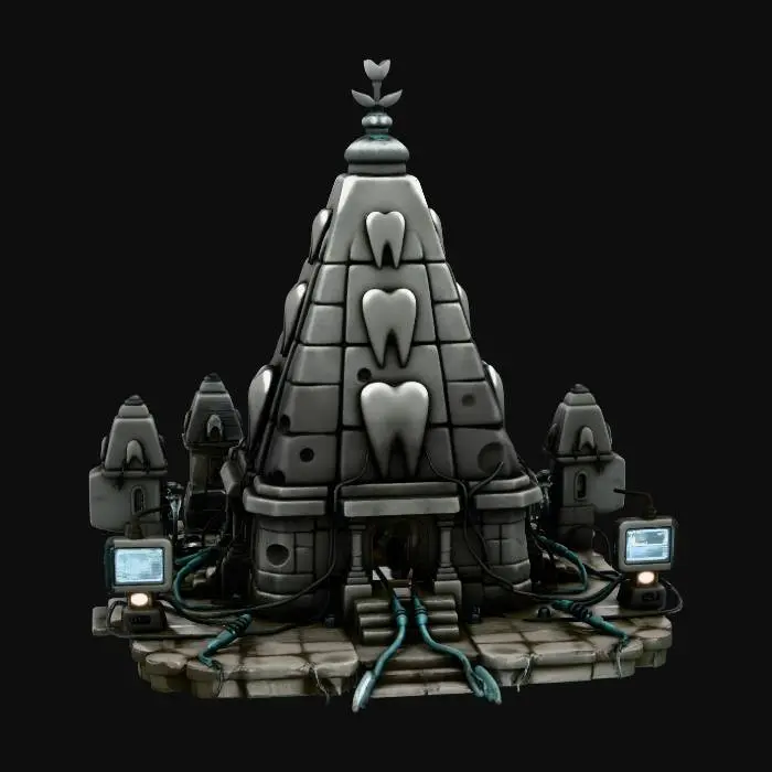 3D model for Temple of Teeth X