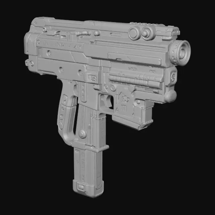 3D model for HeLLish-X-SMG