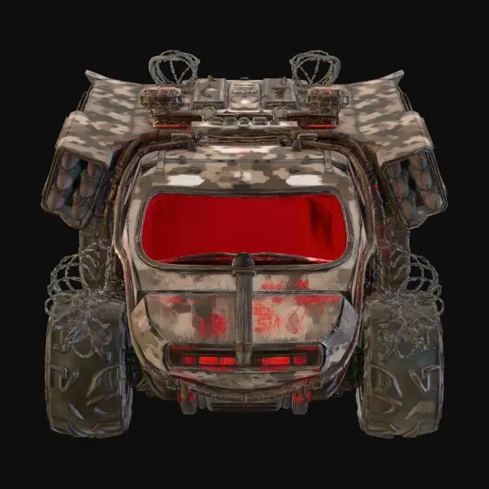 3D model for Crimson Juggernaut X