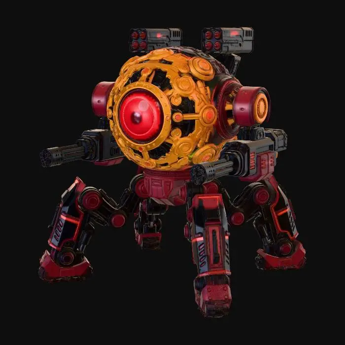 3D model for Crimson Eye Juggernaut