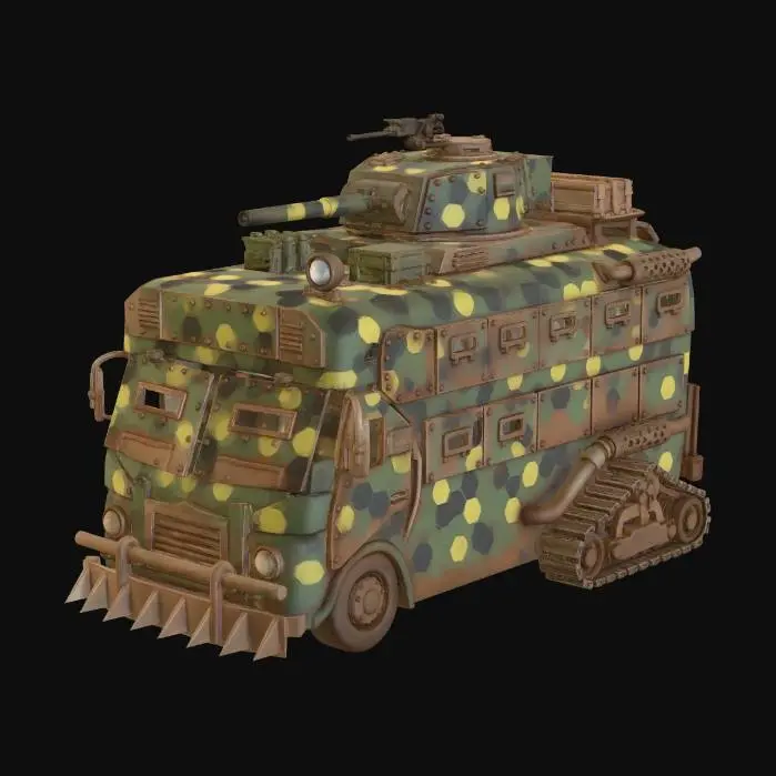 3D model for X Battle Wagon