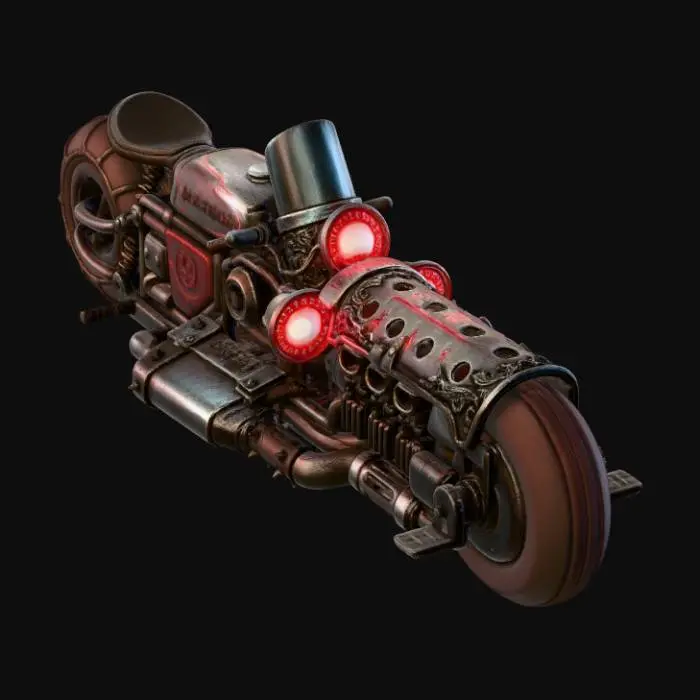 3D model for Crimson Engine Gun X