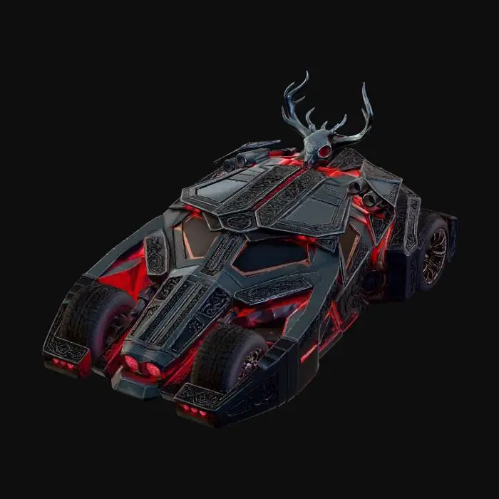 3D model for The Iron Stag X