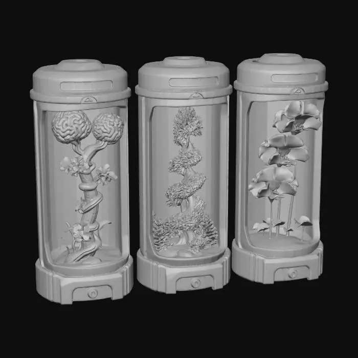 3D model for Life in a Capsule X