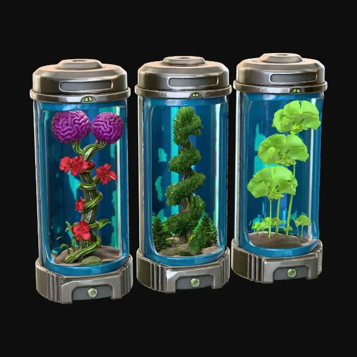 3D model for Life in a Capsule X