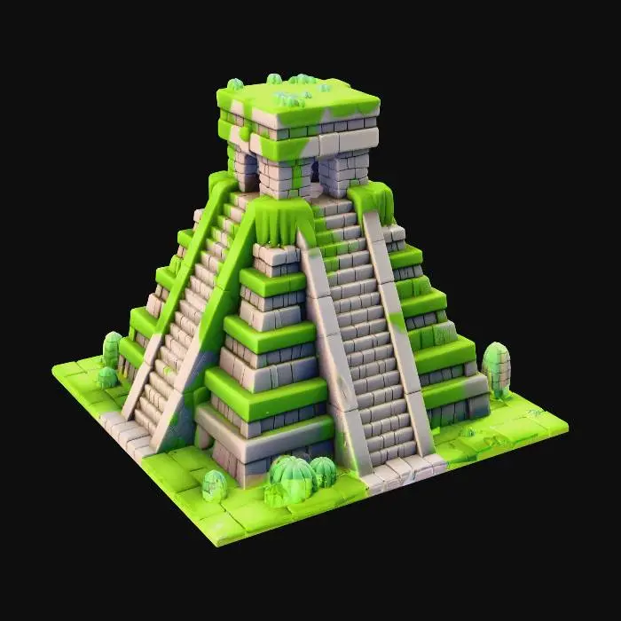 3D model for Verdant Step Pyramid