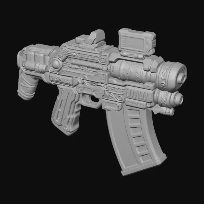3D model for Gilded Sigil Carbine X