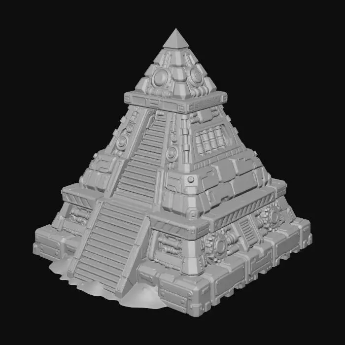 3D model for The Iron Pyramid XY