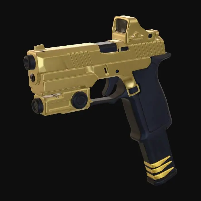 3D model for Auric Sidearm