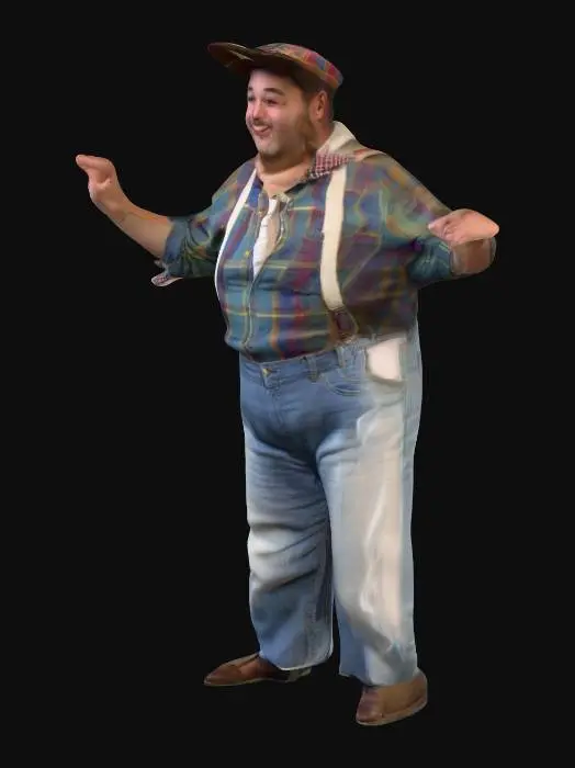 3D model for Dancing in Denim