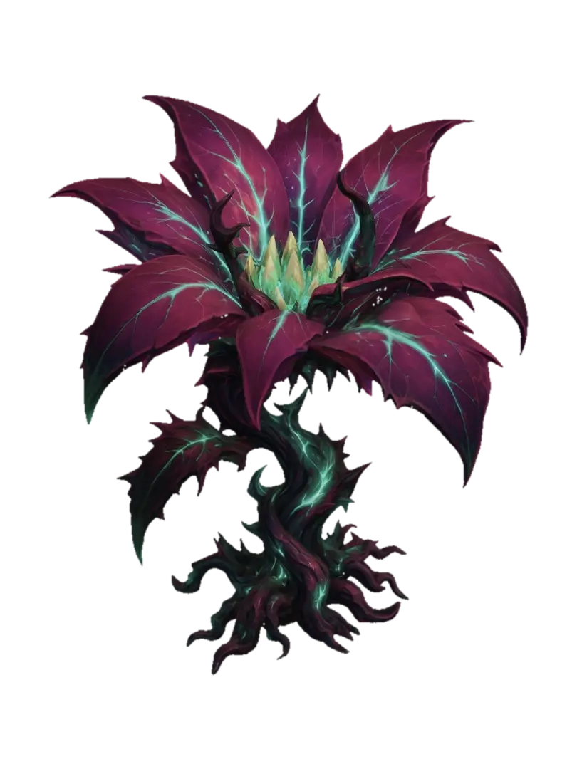 Overloaded flower - Stem 3D model, vytvořený pomocí AI