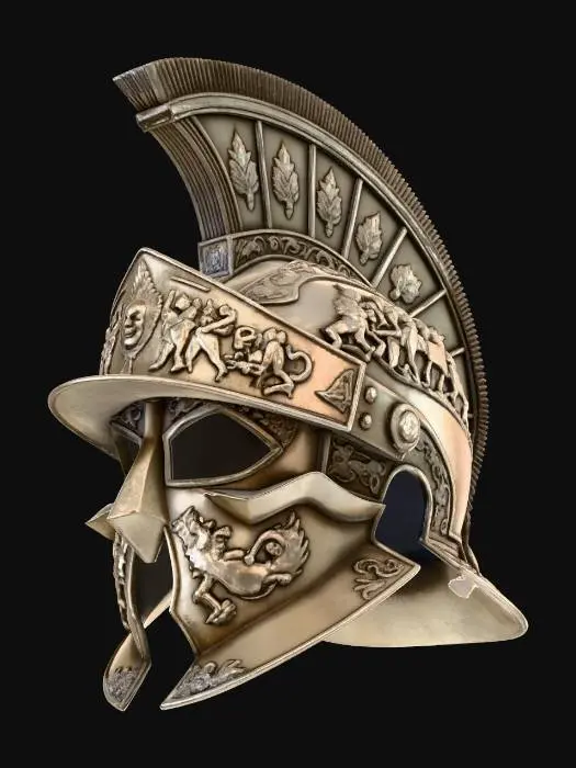 3D model for Warrior's Crest