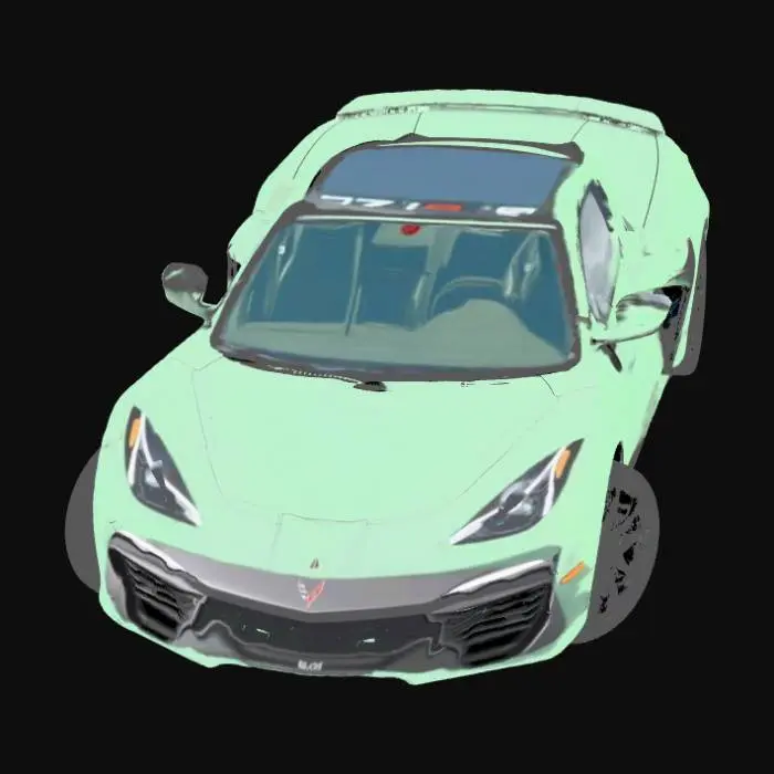 3D model for Red Speedster