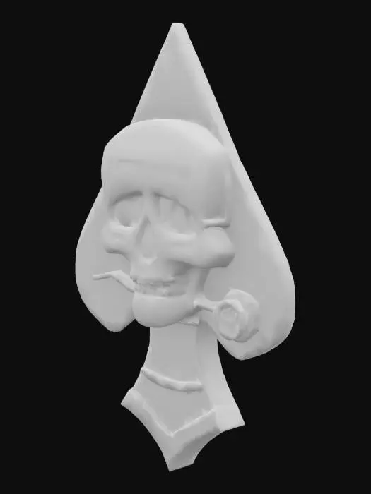 3D model for Ace of Skulls