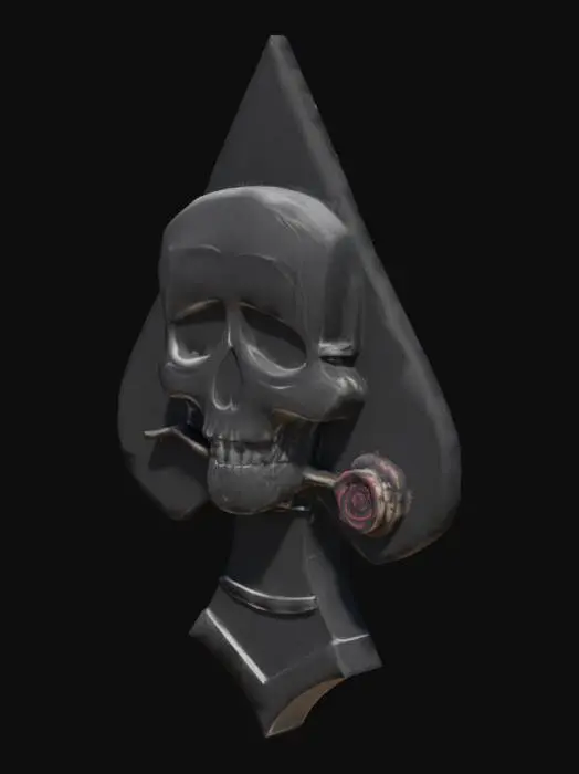 3D model for Ace of Skulls