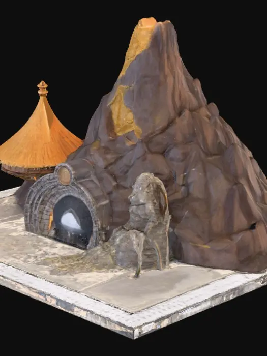 3D model for Volcanic SanctuaryPortal