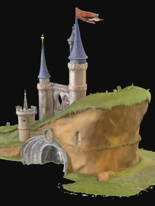 3D model for Castle in the Hill Portal