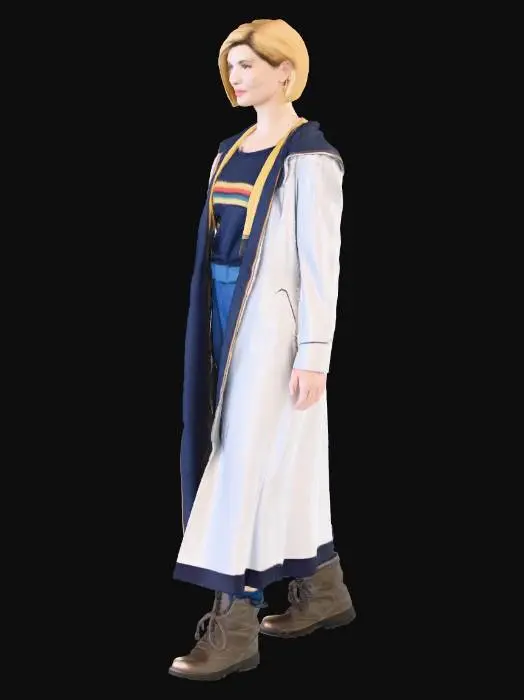 3D model for Time Traveler Outfit