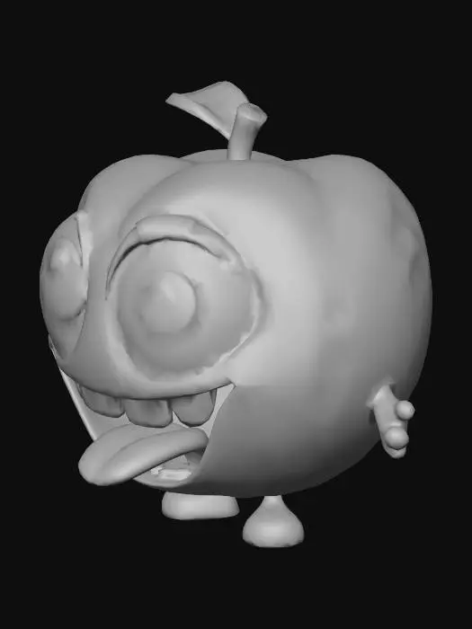 3D model for Happy Apple