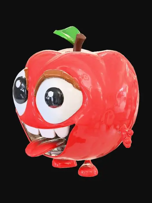 3D model for Happy Apple