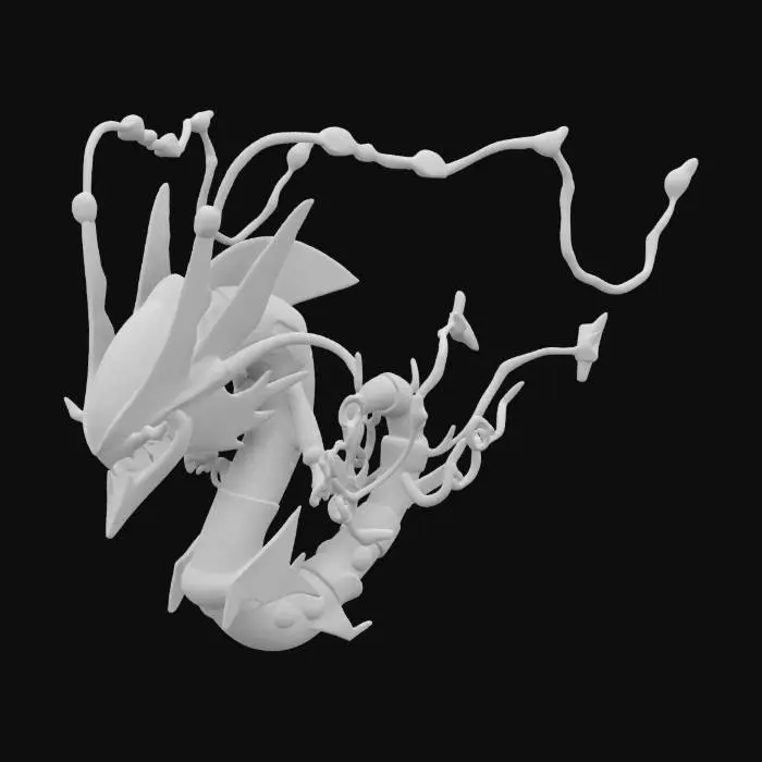 3D model for Rayquaza