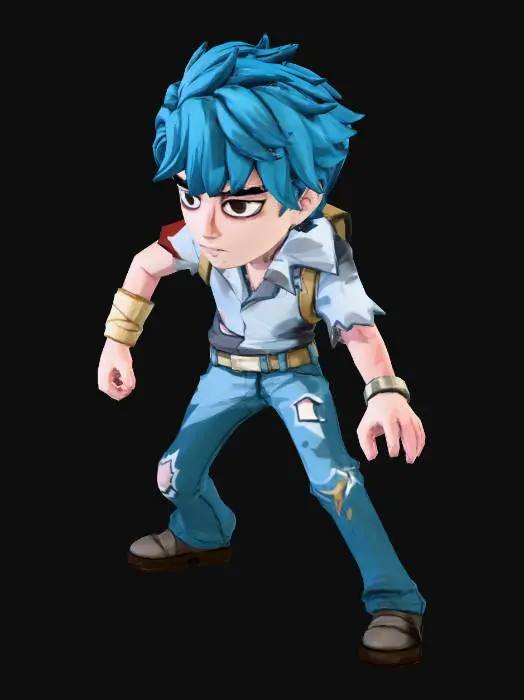 3D model for Street Fighter Hero