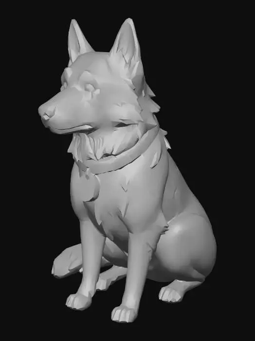3D model for Warrior Shepherd