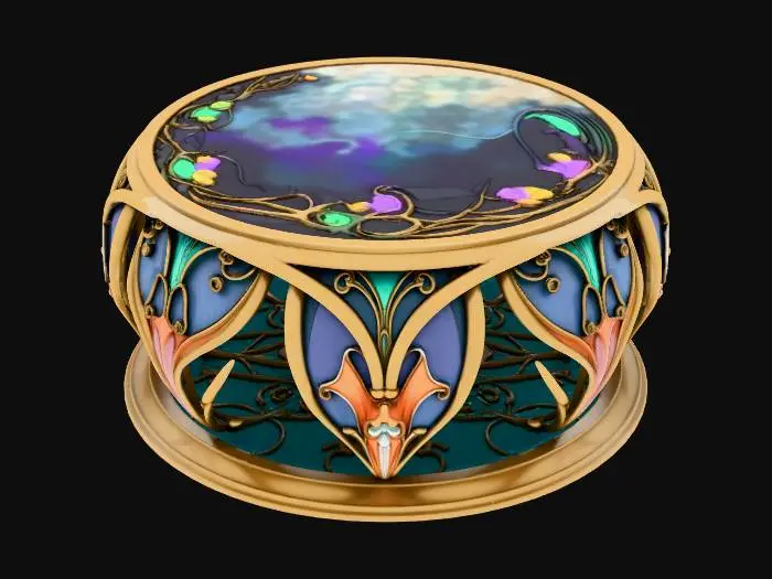 3D model for Ethereal Elegance