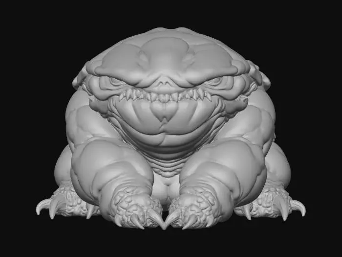 3D model for Koi Beast