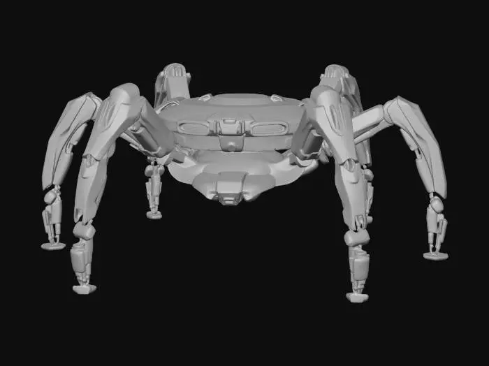 3D model for Mechanical Arachnid