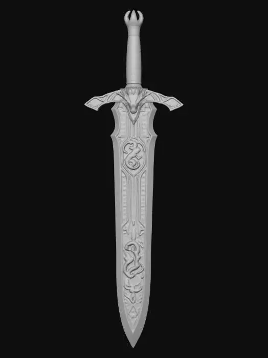 3D model for Enchanted Blade
