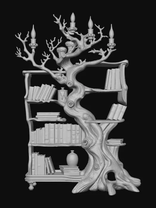3D model for Enchanted Library Tree