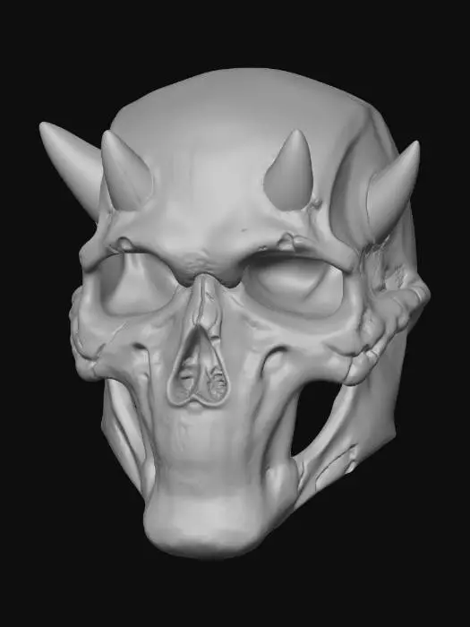 3D model for Demonic Skull