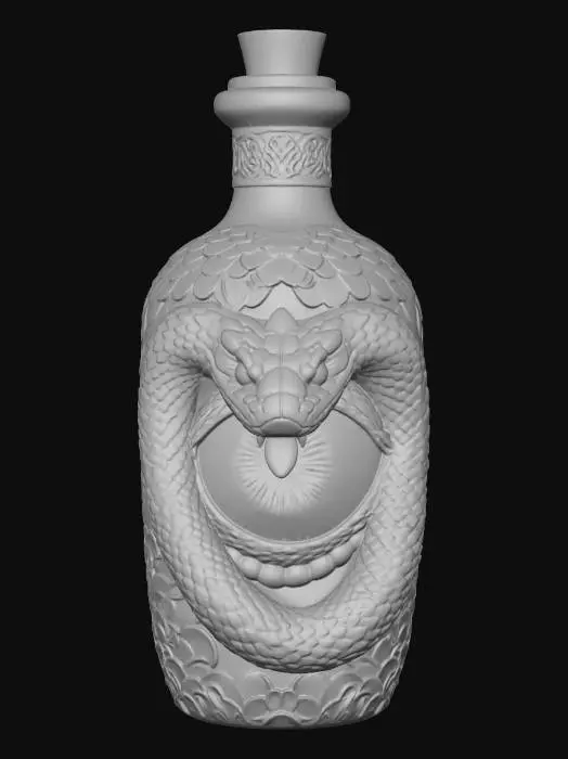 3D model for The Serpent's Gaze