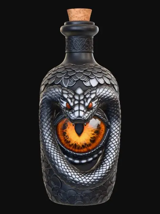 3D model for The Serpent's Gaze