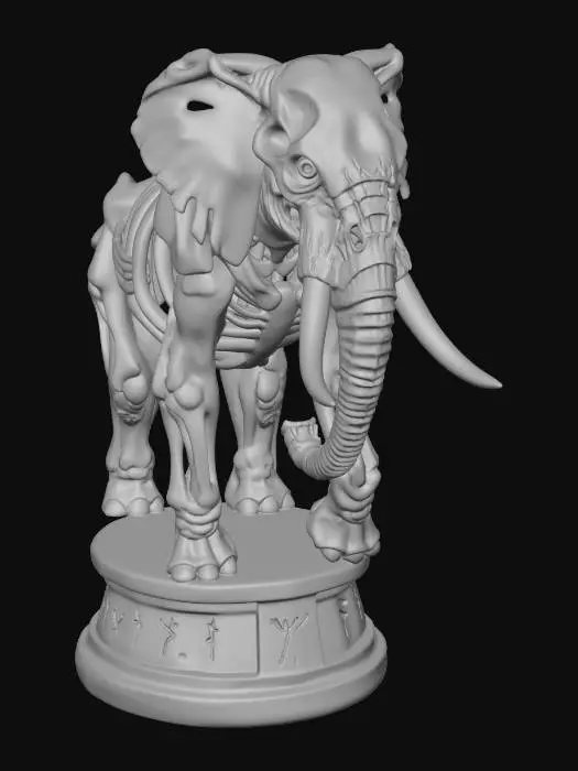 3D model for Ethereal Guardian Elephant