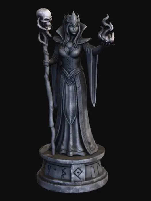 3D model for Sorceress of Shadows