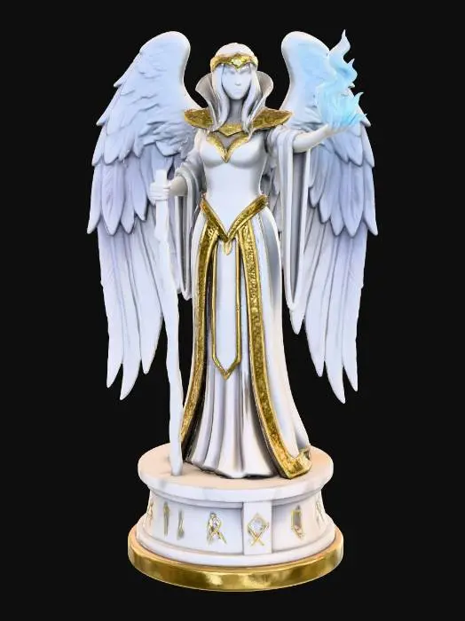 3D model for Celestial Guardian