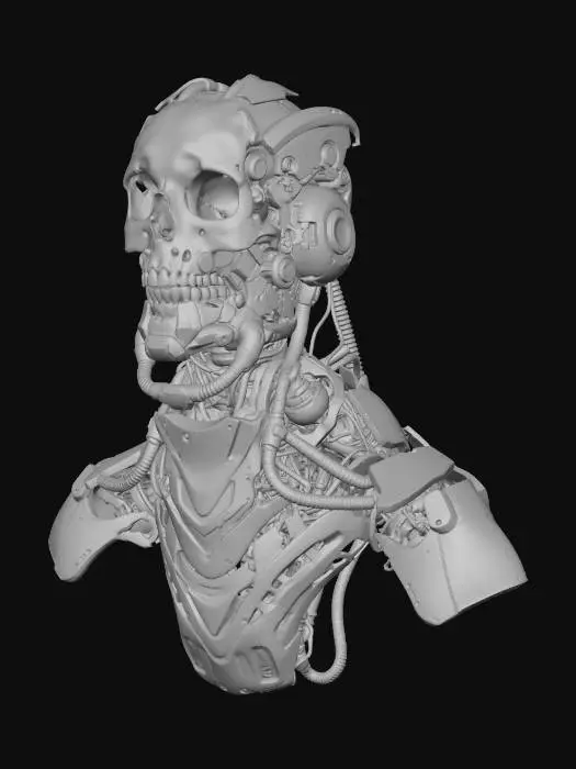 3D model for Cyber Rebirth