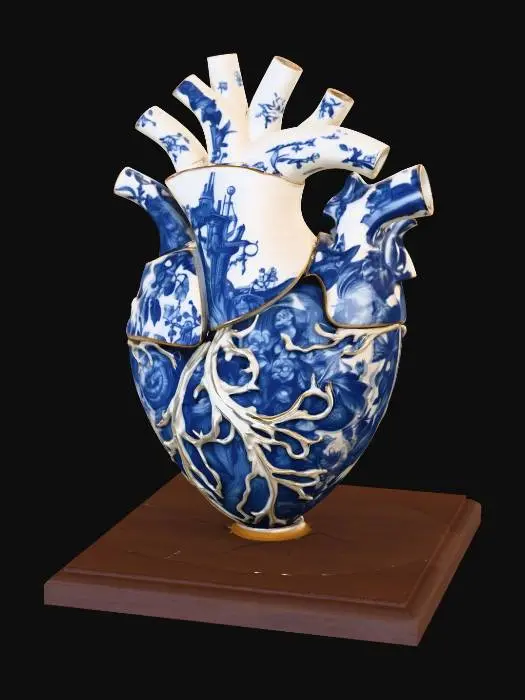 3D model for Porcelain Heart