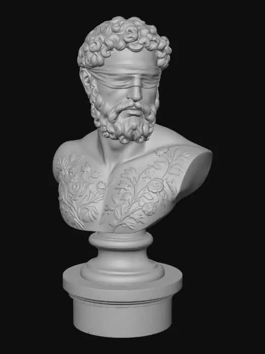 3D model for Veiled Flora Bust