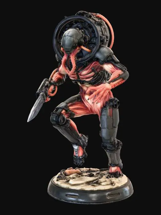 3D model for Cybernetic Predator