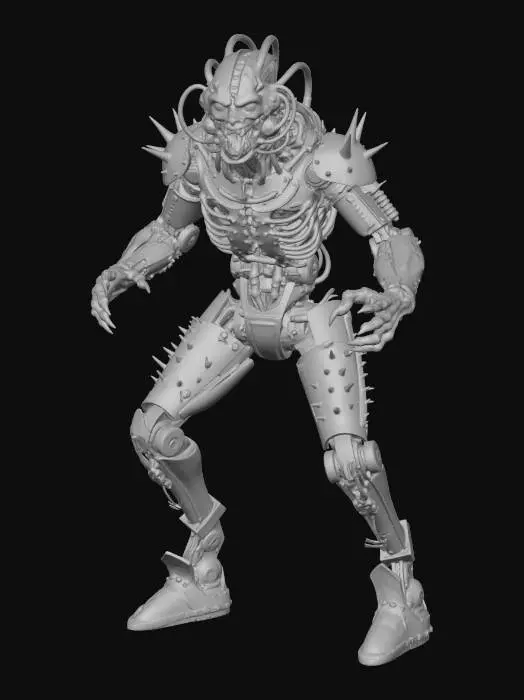 3D model for Dystopian Sentinel